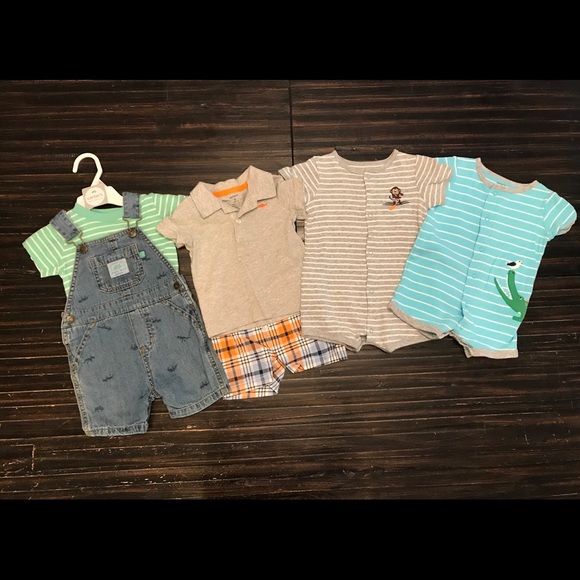 Baby Boy 9 month summer bundle - Picture 1 of 6